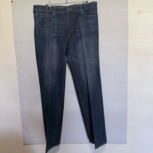 Seven7 Blue Straight Leg women Jeans flare size 16